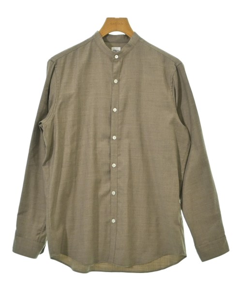 EDIFICE(エディフィス)カジュアルシャツ 茶 サイズ:L/2200669211146