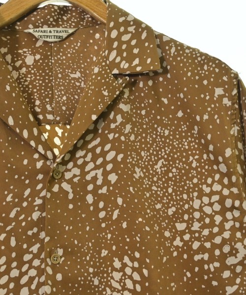 EDIFICE（エディフィス）カジュアルシャツ 茶 サイズ:L メンズ/2200669086225