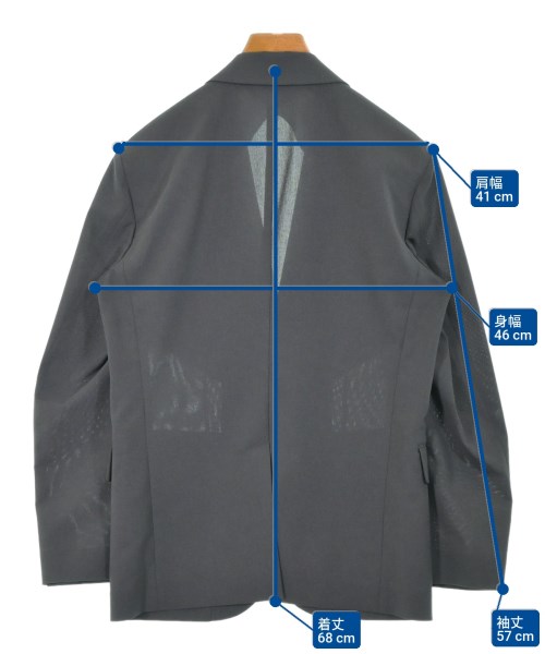 EDIFICE（エディフィス）ジャケット グレー サイズ:S メンズ/2200660263090