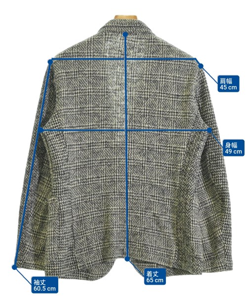 EDIFICE（エディフィス）カジュアルジャケット 黒 サイズ:46(M位) メンズ/2200671154059