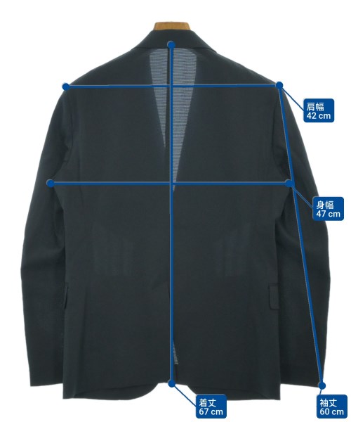 EDIFICE（エディフィス）カジュアルジャケット 紺 サイズ:S メンズ/2200665893070