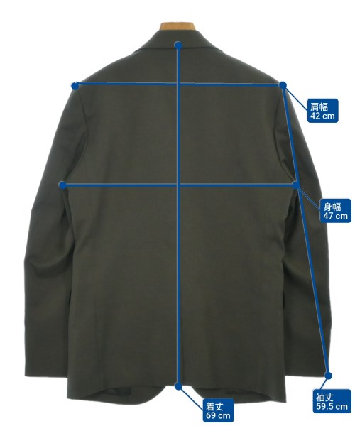 EDIFICE（エディフィス）ジャケット グレー サイズ:S メンズ/2200665893124