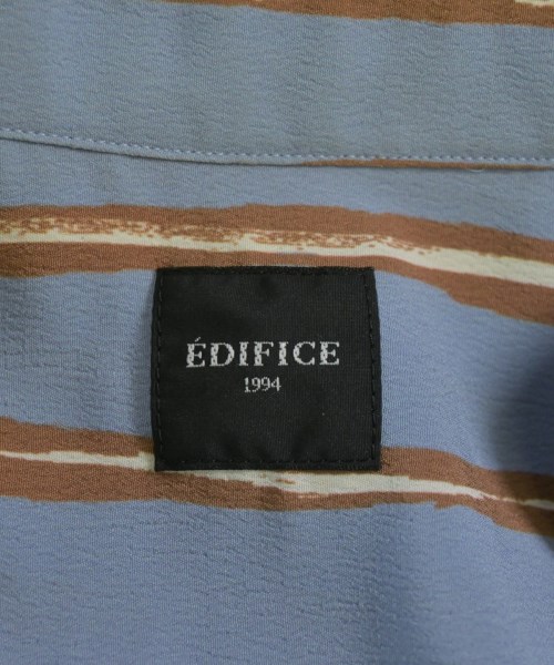 EDIFICE（エディフィス）カジュアルシャツ 青 サイズ:M メンズ/2200728687080