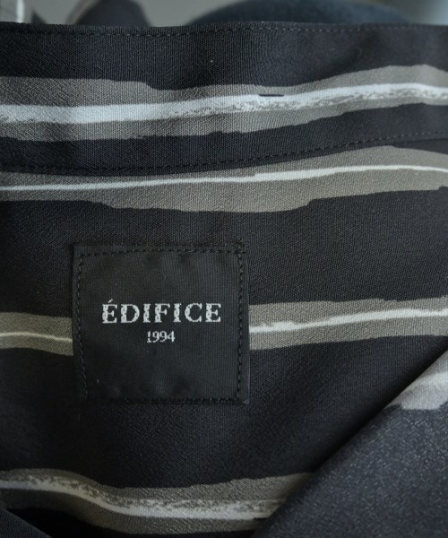 EDIFICE（エディフィス）カジュアルシャツ 黒 サイズ:L メンズ/2200730169048
