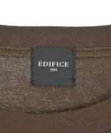 EDIFICE（エディフィス）Tシャツ・カットソー 茶 サイズ:L メンズ/2200728217041