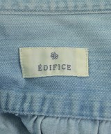 EDIFICE（エディフィス）カジュアルシャツ 青 サイズ:44(S位) メンズ/2200735234086