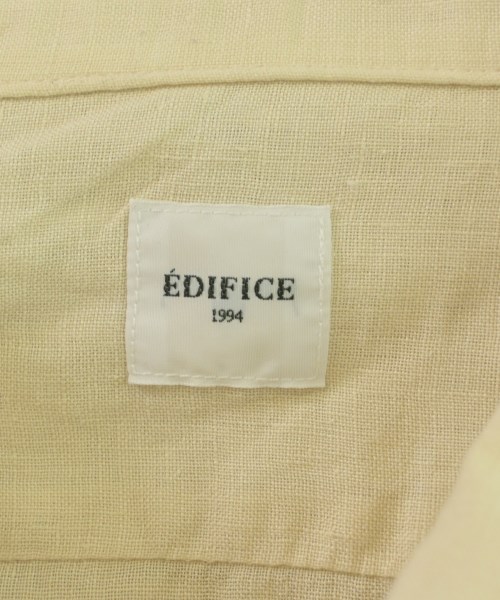 EDIFICE（エディフィス）カジュアルシャツ ベージュ サイズ:M メンズ/2200721238043