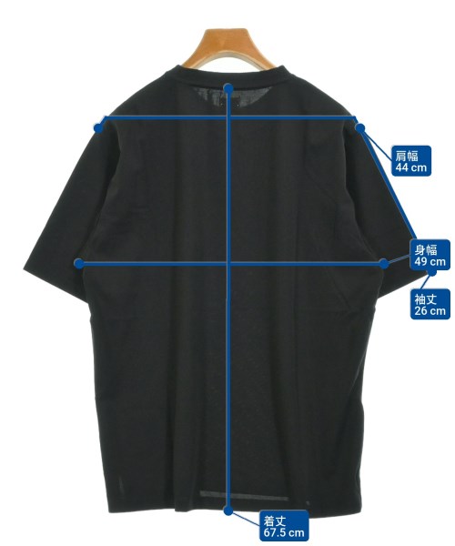 EDIFICE（エディフィス）Tシャツ・カットソー 黒 サイズ:L メンズ/2200683712124