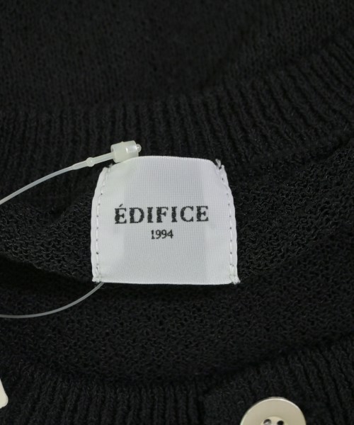 EDIFICE（エディフィス）カーディガン 黒 サイズ:L メンズ/2200683712131