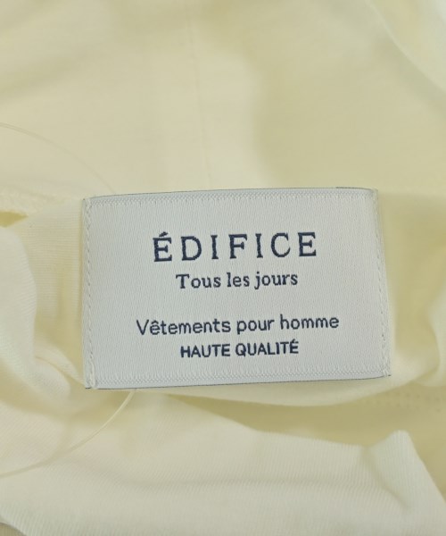 EDIFICE（エディフィス）Tシャツ・カットソー 白 サイズ:48(L位) メンズ/2200684853482