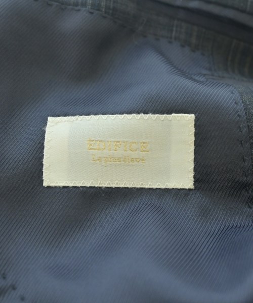 EDIFICE（エディフィス）テーラードジャケット グレー サイズ:44(S位) メンズ/2200684204017