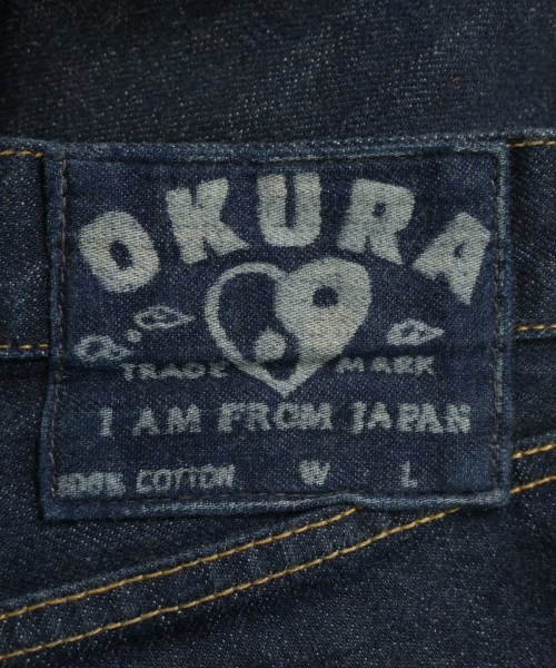 OKURA（オクラ）デニムパンツ 紺 サイズ:35(XXL位) メンズ/2200635149398
