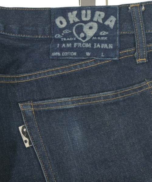 OKURA（オクラ）デニムパンツ 紺 サイズ:35(XXL位) メンズ/2200635149398
