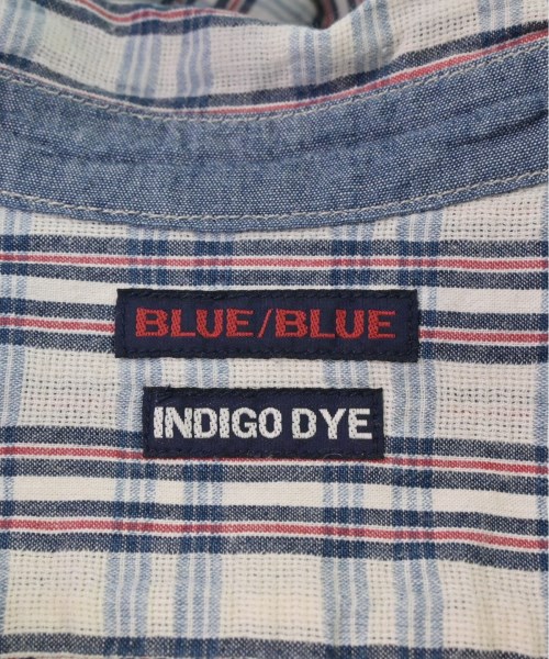 BLUE BLUE（ブルーブルー）カジュアルシャツ 青 サイズ:1(S位) メンズ/2200360235045