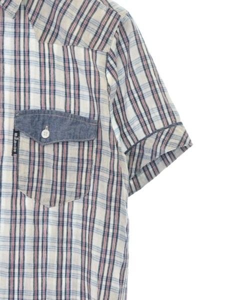 BLUE BLUE（ブルーブルー）カジュアルシャツ 青 サイズ:1(S位) メンズ/2200360235045