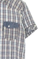 BLUE BLUE（ブルーブルー）カジュアルシャツ 青 サイズ:1(S位) メンズ/2200360235045