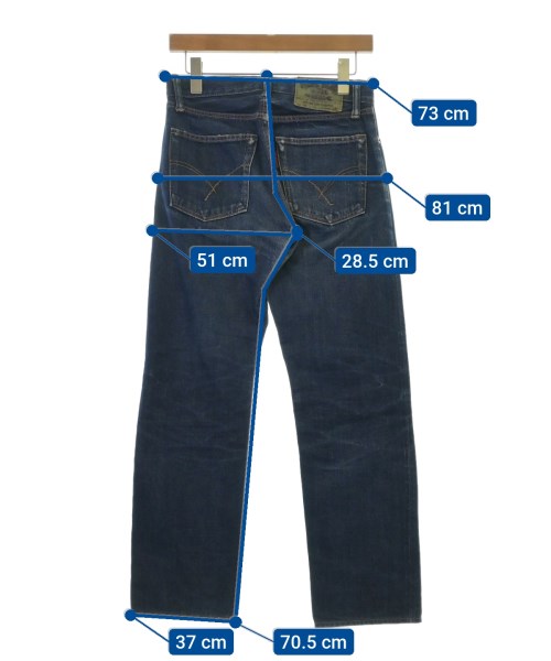 BLUE BLUE（ブルーブルー）デニムパンツ 紺 サイズ:29(S位) メンズ/2200479588025