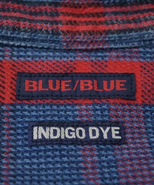 BLUE BLUE（ブルーブルー）カジュアルシャツ 青 サイズ:2(M位) メンズ/2200619738044