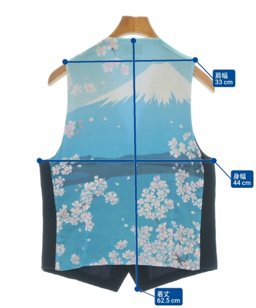 BLUE BLUE（ブルーブルー）カジュアルシャツ 紺 サイズ:2(M位) メンズ/2200621704136