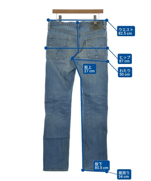 BLUE BLUE（ブルーブルー）デニムパンツ 青 サイズ:32(L位) メンズ/2200626152154