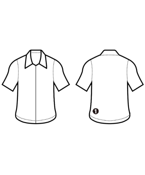 BLUE BLUE（ブルーブルー）カジュアルシャツ 白 サイズ:3(L位) メンズ/2200620884174