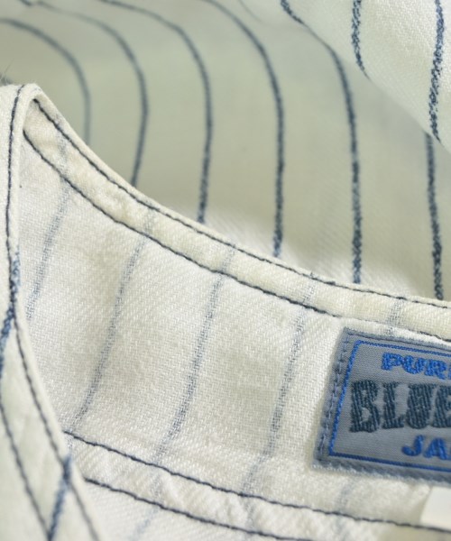 BLUE BLUE（ブルーブルー）カジュアルシャツ 白 サイズ:3(L位) メンズ/2200620884174