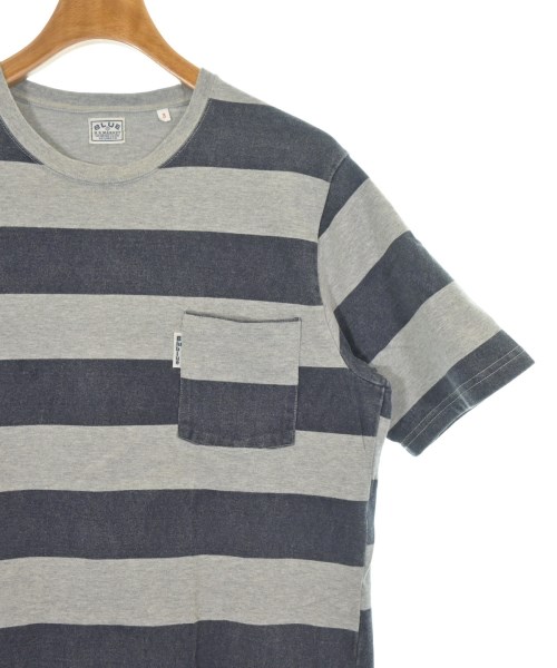 BLUE BLUE（ブルーブルー）Tシャツ・カットソー グレー サイズ:3(L位) メンズ/2200620884266
