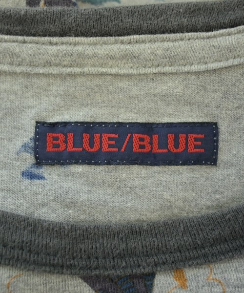 BLUE BLUE（ブルーブルー）Tシャツ・カットソー グレー サイズ:3(L位) メンズ/2200620884327