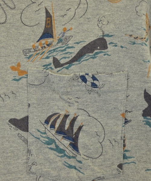 BLUE BLUE（ブルーブルー）Tシャツ・カットソー グレー サイズ:3(L位) メンズ/2200620884327