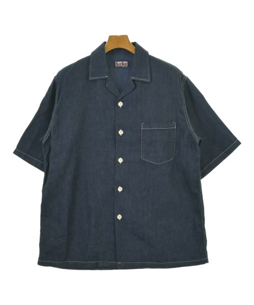 BLUE BLUE(ブルーブルー)カジュアルシャツ 紺 サイズ:M/2200674969247