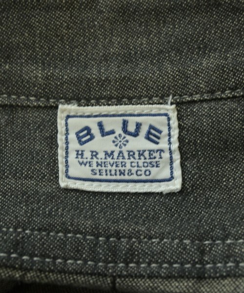 BLUE BLUE（ブルーブルー）カジュアルシャツ 黒 サイズ:2(M位) メンズ/2200672926259