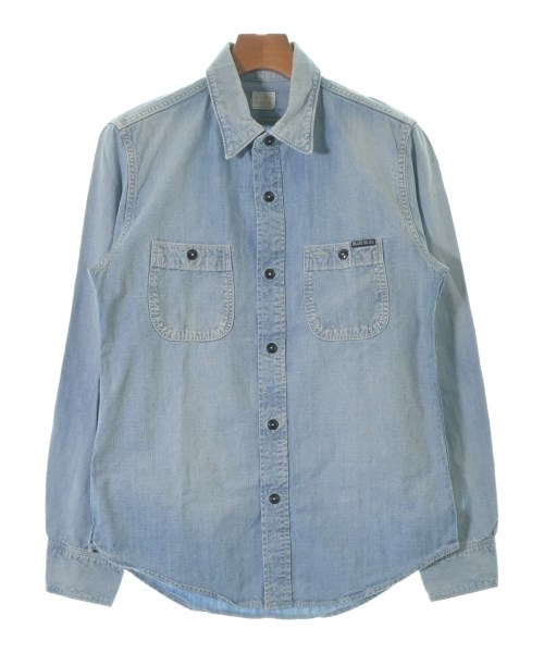 BLUE BLUE（ブルーブルー）カジュアルシャツ 青 サイズ:3(L位) メンズ/2200672926266
