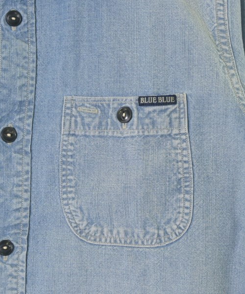 BLUE BLUE（ブルーブルー）カジュアルシャツ 青 サイズ:3(L位) メンズ/2200672926266