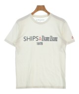 BLUE BLUE（ブルーブルー）Tシャツ・カットソー 白 サイズ:M メンズ/2200696144066
