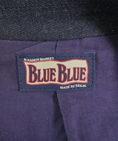 BLUE BLUE（ブルーブルー）チェスターコート 紺 サイズ:2(M位) メンズ/2200693088011
