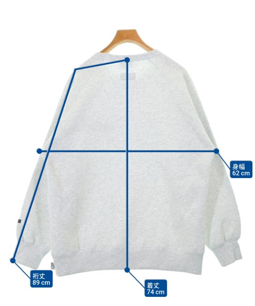 BLUE BLUE（ブルーブルー）スウェット グレー サイズ:XL メンズ/2200698654051