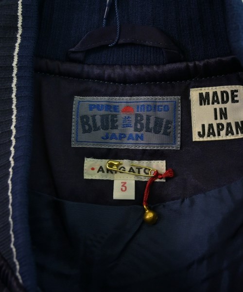 BLUE BLUE（ブルーブルー）スタジャン 紺 サイズ:3(L位) メンズ/2200659958020