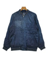 BLUE BLUE（ブルーブルー）スタジャン 紺 サイズ:3(L位) メンズ/2200659958044