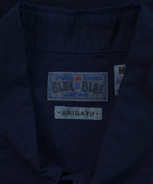 BLUE BLUE（ブルーブルー）カジュアルシャツ 紺 サイズ:3(L位) メンズ/2200659958051