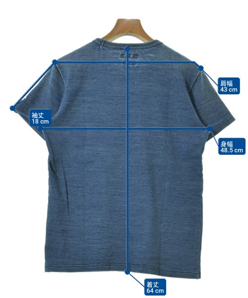 BLUE BLUE（ブルーブルー）Tシャツ・カットソー 紺 サイズ:M メンズ/2200716610151