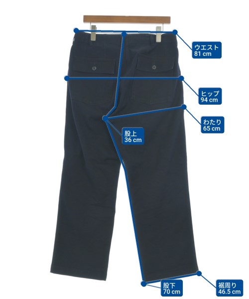 BLUE BLUE（ブルーブルー）その他 紺 サイズ:2(M位) メンズ/2200645192261