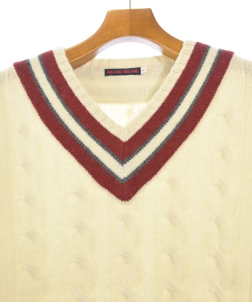 BLUE BLUE（ブルーブルー）ニット・セーター 白 サイズ:2(M位) メンズ/2200648392026
