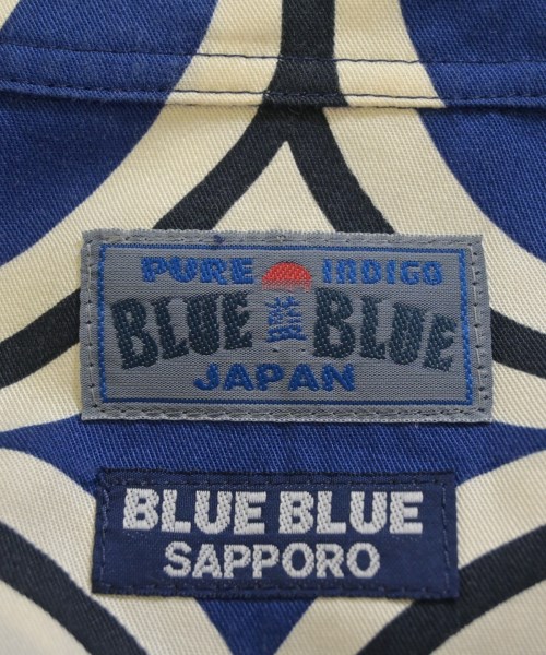 BLUE BLUE（ブルーブルー）カジュアルシャツ 青 サイズ:2(M位) メンズ/2200707849218