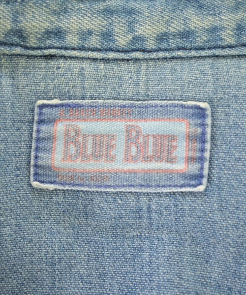 BLUE BLUE（ブルーブルー）カジュアルシャツ 青 サイズ:3(L位) メンズ/2200725087081