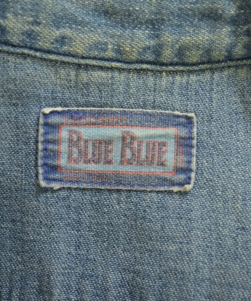 BLUE BLUE（ブルーブルー）カジュアルシャツ 青 サイズ:1(XS位) メンズ/2200725087098