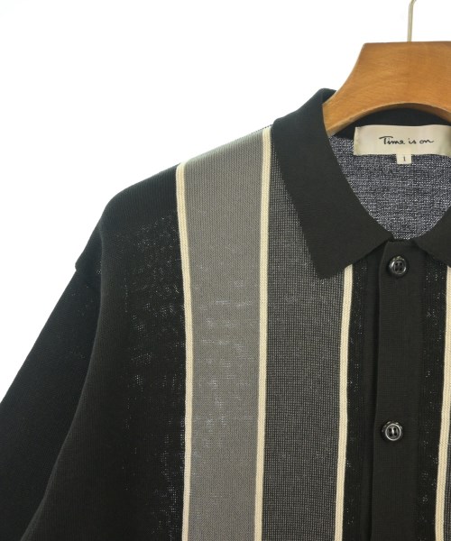 Time is on（タイムイズオン）ニット・セーター 黒 サイズ:1(S位) メンズ/2200633535070