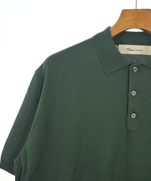 Time is on（タイムイズオン）ニット・セーター 緑 サイズ:1(S位) メンズ/2200633535087