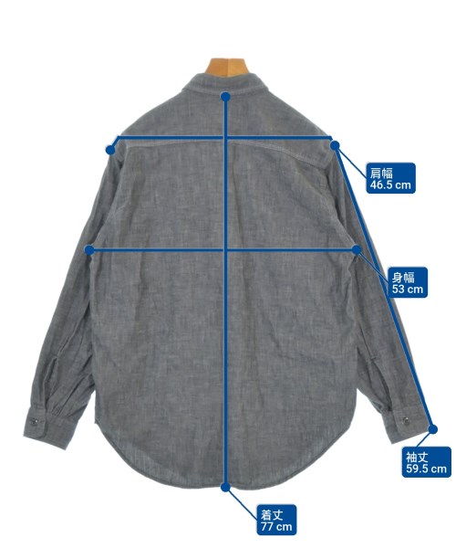 Time is on（タイムイズオン）カジュアルシャツ 黒 サイズ:0(XS位) メンズ/2200672947100