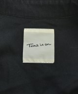 Time is on（タイムイズオン）カジュアルシャツ 黒 サイズ:F メンズ/2200672947193