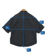 Time is on（タイムイズオン）カジュアルシャツ 黒 サイズ:F メンズ/2200672947193